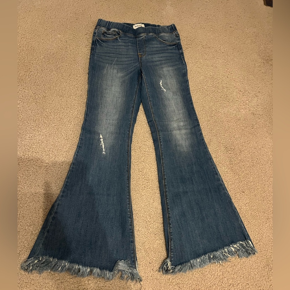 Women’s Tricot Flare Jeans Size Medium